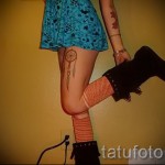 álomfogó tetoválás a lábán - fotó példa 11122014 12. sz