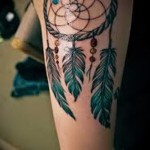 álomfogó tetoválás a lábán - fotó példa 11122014 22. szám