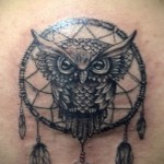 álomfogó tetoválás bagoly - fotó példa 11122014 1. sz