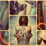 Dreamcatcher tetováló fotók - a legjobb lehetőségek tetováláshoz