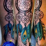 álomfogó tetoválás színe - fotó példa 11122014 2. sz