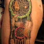 álomfogó tetoválás színe - fényképes példa a 11122014 -ből 6. sz