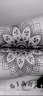 Tetoválásmágia szimbólumok jelentése - egy példa egy érdekes tetoválási tervre - 026