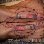 Tetoválómágnes - fényképes példa a kész tetoválásra a 24072016 -on 2
