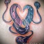 Tetováló mágnes - fényképes példa egy kész tetoválásra 24072016 -ból 16