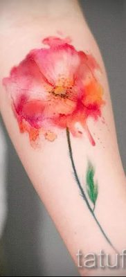 وشم الخشخاش على المعصم - صورة لمقال حول معنى الوشم 2