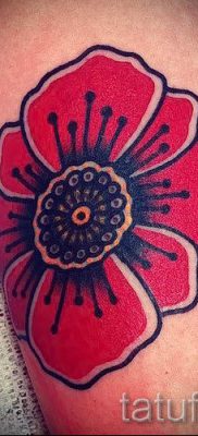 Picture Poppy Tattoo - صور لمقال عن أهمية الوشم 2