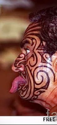 fényképes példa egy maori tetoválásról - a rajzok jelentéséről szóló cikkhez 34