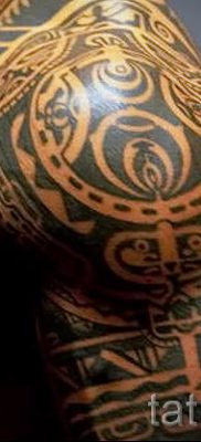 fotó példa egy maori tetoválásra - a rajzok jelentését bemutató cikkhez 33