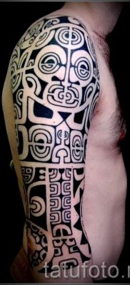 fotó példa egy maori tetoválásra - a rajzok jelentéséről szóló cikkhez 26