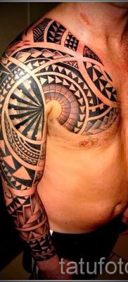 fotó példa egy maori tetoválásra - a rajzok jelentéséről szóló cikkhez 24