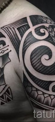 fotó példa egy maori tetoválásra - a rajzok jelentését bemutató cikkhez 21