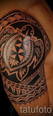 fényképes példa egy maori tetoválásról - a rajzok jelentéséről szóló cikkhez 13
