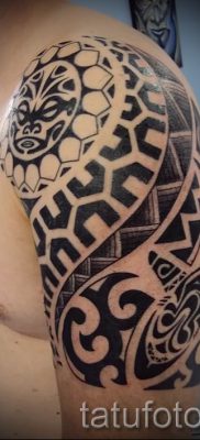 fényképes példa egy maori tetoválásról - a rajzok jelentését bemutató cikkhez 5