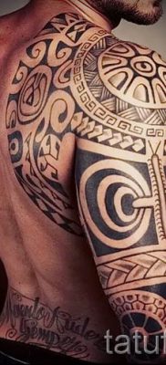 fényképes példa egy maori tetoválásról - a rajzok jelentéséről szóló cikkhez 2