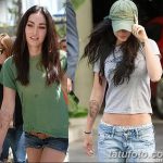 снимка Татуировка Меган Фокс от 16.03.2018 №001 - Меган Фокс Татуировка -