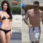 снимка Татуировка Меган Фокс от 16.03.2018 №004 - Меган Фокс Татуировка -