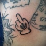 Mickey egér tetoválás a karon - kész tetoválás 16052016 -ból 7