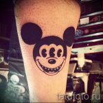 Mickey egér tetoválás a karon - kész tetoválás 16052016 -ból 11