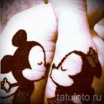 Mickey egér tetoválás a kezén - kész tetoválás 16052016 -ból 12