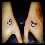 Mickey egér tetoválás a karon - kész tetoválás 16052016 -ból 13