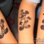 Mickey egér tetoválás a karon - kész tetoválás 16052016 -ból 18