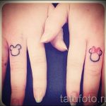 Mickey egér tetoválás a karon - kész tetoválás 16052016 -ból 19