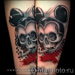 Mickey egér tetoválás a karon - kész tetoválás 16052016 -ból 25