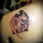 Mickey egér tetováló angyal 1