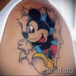 Mickey egér tetoválás lányoknak 2