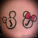 Mickey egér tetoválás lánynak - kész tetoválás 16052016 -ból 4