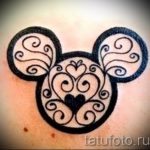 Mickey egér tetoválás lánynak - kész tetoválás 16052016 -ból 7