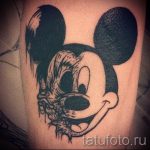 tetoválás mickey egér dühös - kész tetoválás 16052016 -ból 7