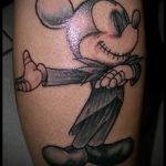 tetoválás mickey egér dühös - kész tetoválás 16052016 -ból 9