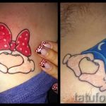 tetoválás Mickey egér és mini kész tetoválás 16052016 -ból 2