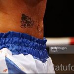 Mickey egér tetoválás a hasán - kész tetoválás 16052016 -ból 1