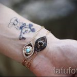 Mickey egér tetoválás a csuklón - kész tetoválás 16052016 -ból 2