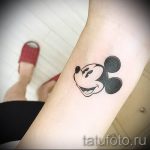 Mickey egér tetoválás a csuklón - kész tetoválás 16052016 -ból 3