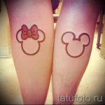 Mickey egér tetoválás a lábán - kész tetoválás 16052016 -ból 9