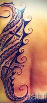 Tengeri ló tetoválás - fotó példa a kész tetoválásra egy 40 értékű cikkhez