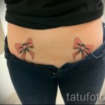 татуировки лъкове на бедрата - примери за готови снимки на татуировка 01022016 1