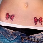татуировки лъкове на бедрата - примери за готови снимки на татуировка 01022016 2