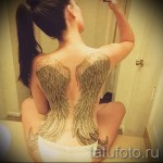 татуировка на крило на бедрото - примери за готови татуировки на снимки 01022016 1