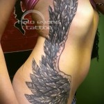 татуировка на крило на бедрото - примери за готови татуировки на снимки 01022016 2