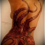 октопод - примери за готови татуировки на снимки 01022016 4