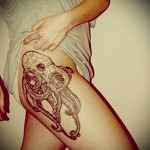 октопод - примери за готови татуировки на снимки 01022016 5