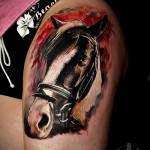 татуировка на конско бедро - примери за готови татуировки на снимки 01022016 3