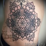татуировка на бедрата мандала - примери за готови татуировки на снимки 01022016 4