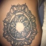 татуировка на страничното бедро - примери за готови татуировки на снимки 01022016 5