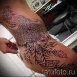 татуировка на страничното бедро - примери за готови татуировки на снимки 01022016 11